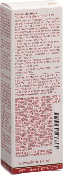 Produktbild Clarins Multi-Hydratante Getönte Feuchtigkeitscreme Nr. 01 - Sand (50 ml, 74 g)