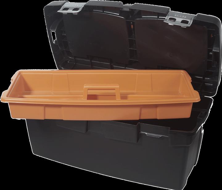 Actual product image Bahco Heavy-duty 600 mm plastic toolbox, 37 litres (1 pieces)