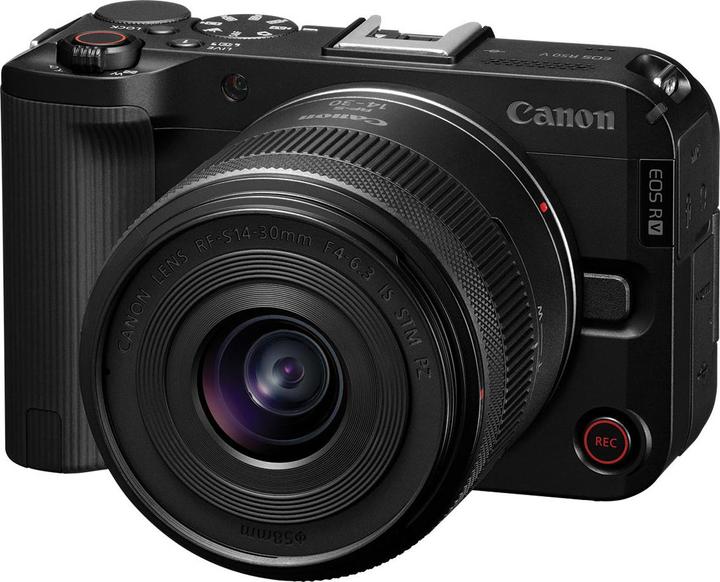 Actual product image Canon EOS R50 V + RF-S 14-30mm F4-6.3 IS STM PZ Kit (14 - 30 mm, 25.50 Mpx, APS-C / DX)