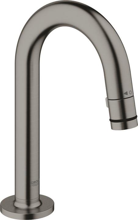 Produktbild Grohe Waschtisch-Standventil UNI 1/2Zoll, C-Auslauf hard graphite gebürst