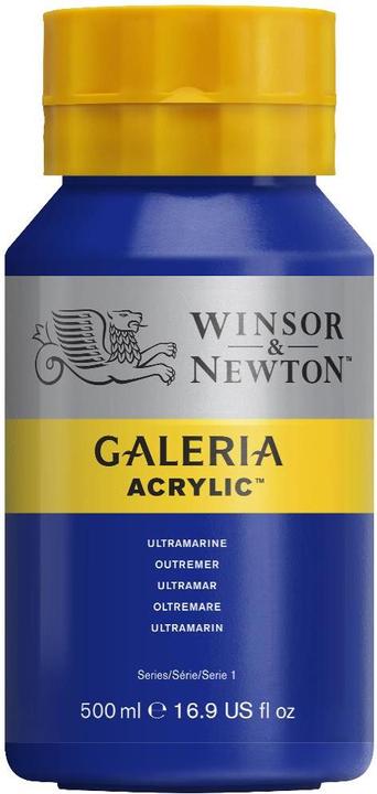 Produktbild Winsor & Newton Galeria Acrylic 500Ml Ultramarine 660 (Blau, 500 ml)