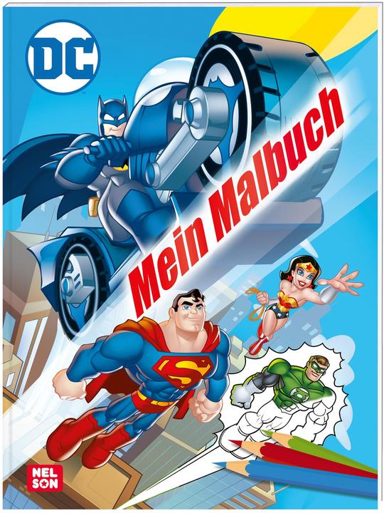Supereroi DC: Il mio libro da colorare