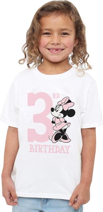 Immagine prodotto Disney Maglietta Terzo Compleanno Topolina Bambini (140)