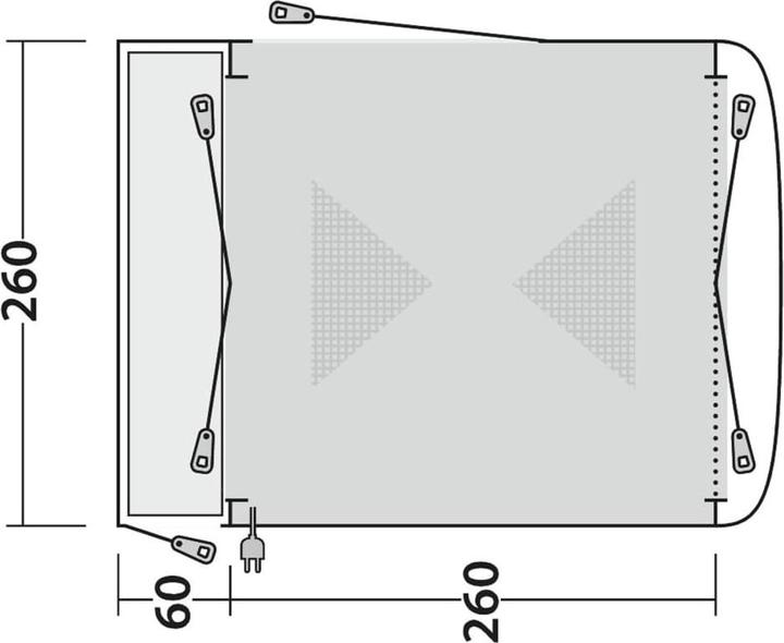 Immagine prodotto Outwell Ombra della pietra miliare (Tenda, 13.60 kg, 2 persone)
