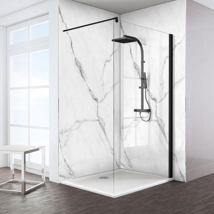 Produktbild Schulte Duschwand Walk in (100 cm, 2 cm, 200 cm)