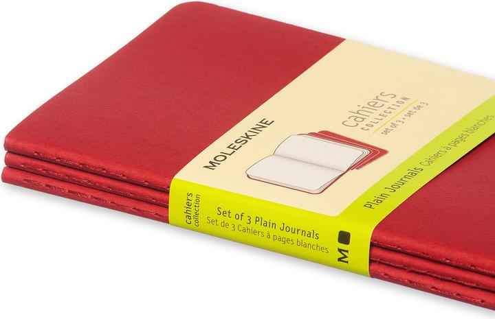 Produktbild Moleskine Notizhefte Cahier (A6, Blanko, Weicher Einband)