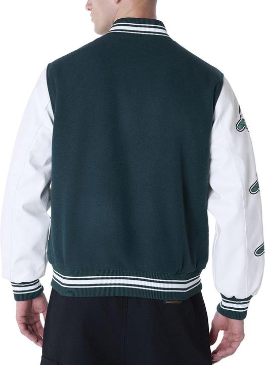 Actual product image New Era Varsity College Jacke - BRAND PATCHES - L (L)