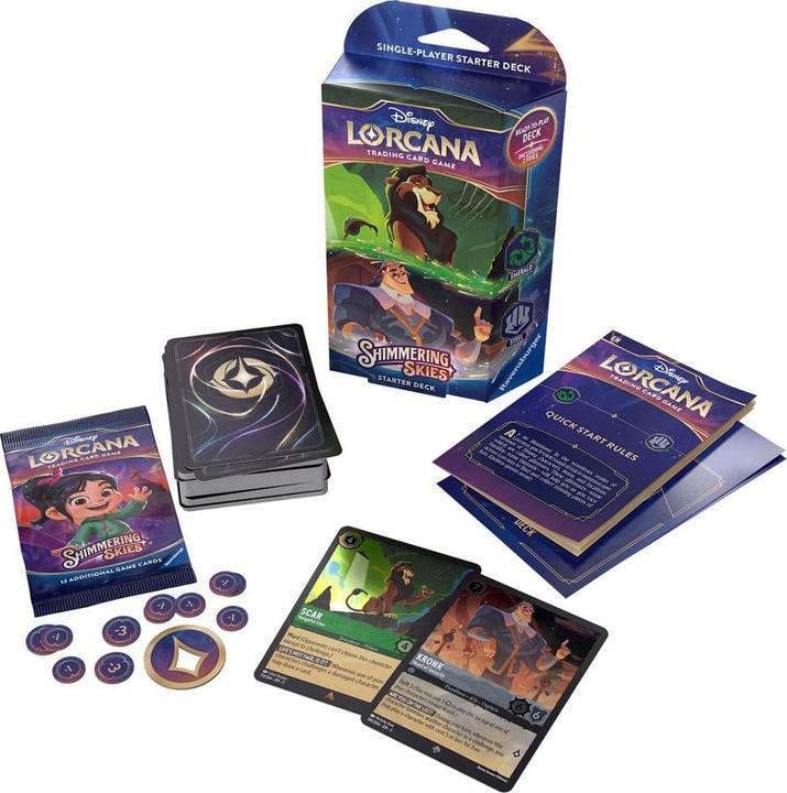 Produktbild Disney Lorcana Trading Card Game: Set 5 - Starter Deck A (Englisch) (Englisch, Booster Pack)