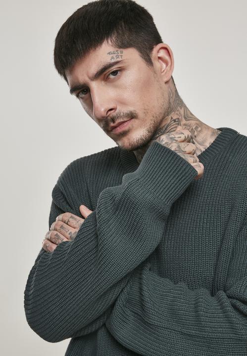 Actual product image Urban Classics Cardigan Stitch Sweater (S)