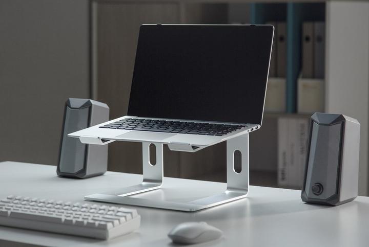 Actual product image Gembird Podstawka do notebooka srebrna