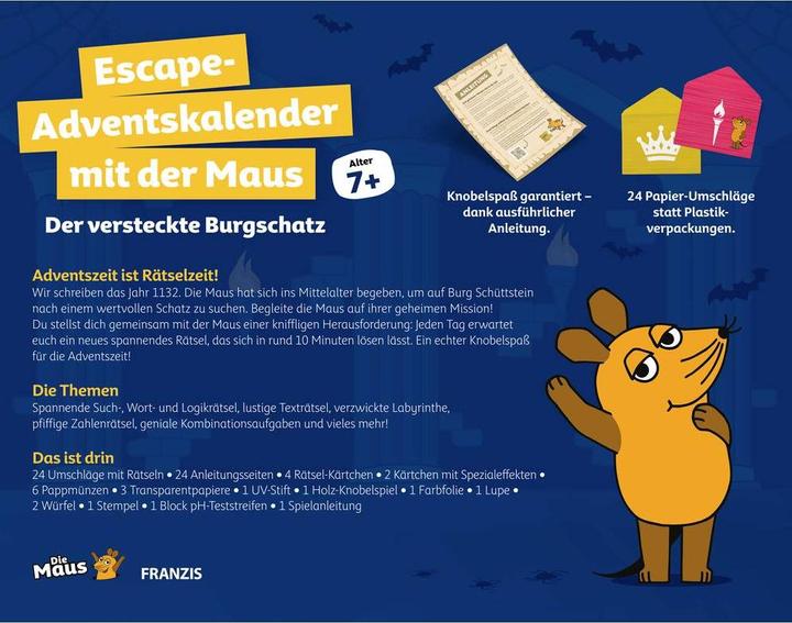 Produktbild Franzis Escape mit der Maus