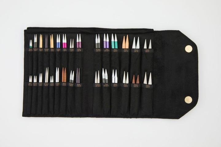Produktbild Knitpro Nadeltasche für Wechselsysteme 22x17,5x1,5 cm Coal Collection