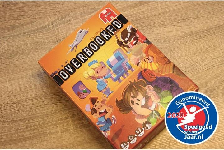 Actual product image Jumbo Overbooked (Dutch, German, French, English)