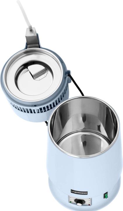 Actual product image Uniprodo Destilliergerät Wasser Wasserdestilliergerät 4L Temperatur einstellbar Glaskanne