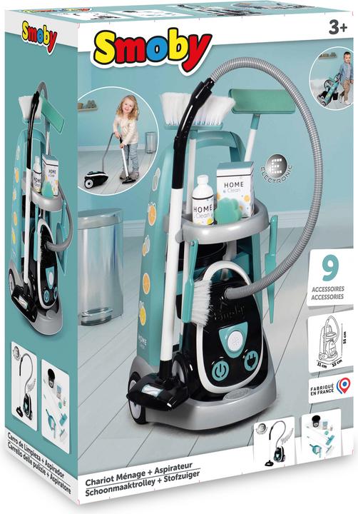 Produktbild Smoby Cleaning Trolley + Vacuum Cleaner