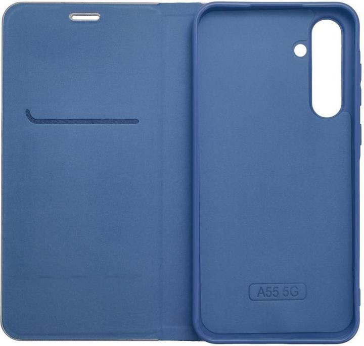 Immagine prodotto Forcell Custodia a libro OEM LUNA Book Carbon per Xiaomi Redmi 9AT / Redmi 9A blu (Xiaomi Redmi 9A, Xiaomi Redmi 9AT)