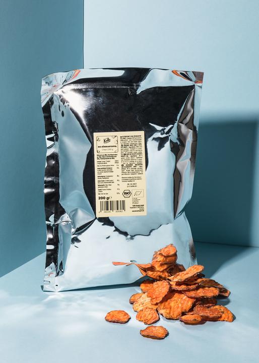 KoRo Getrocknete Bio Süsskartoffel Chips (200 g)