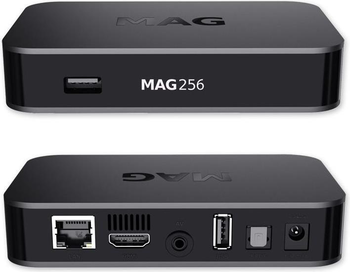 Produktbild infomir MAG 256 IPTV SET TOP BOX Multimedia Player Internet TV IP, HEVC/H.265 (IPTV (ready))