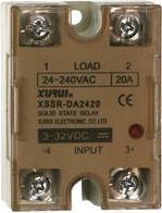 Eneroid Solid-state relay XSSR-DA2420, 3...32 V-, 20 A/240 V