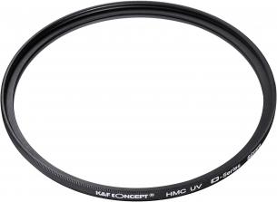 K&F Concept 62MM MC UV Protection Filter Slim Frame with 18 Multi-layer Blue Coatings (C Series) (62 mm, UV-Filter)