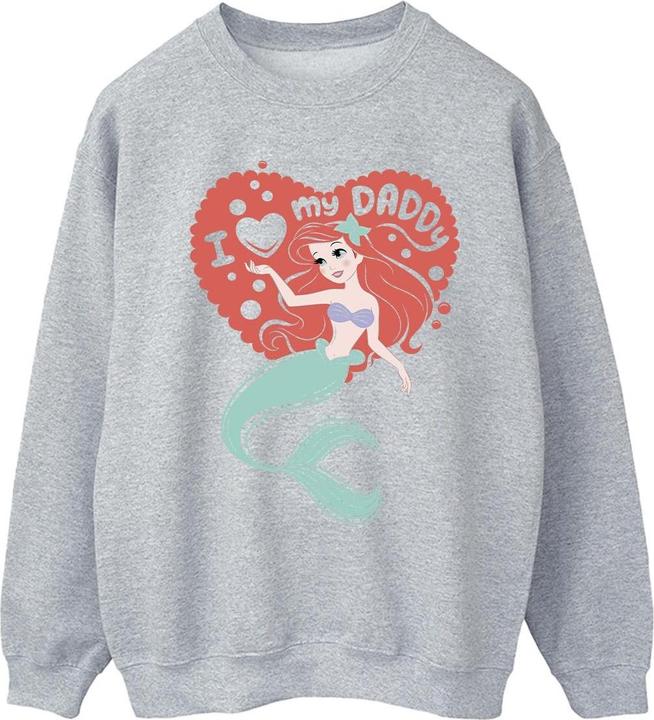 Disney The Little Mermaid Love Daddy Sweatshirt (L)