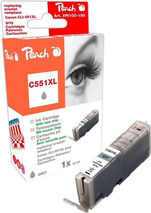 Produktbild Peach Cli-551gy XL (GY)