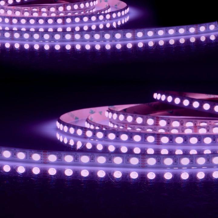 Actual product image Isoled LED AQUA RGB+WW flex strip, 24V, 19W, IP68, 96 LED/m (9600 cm)