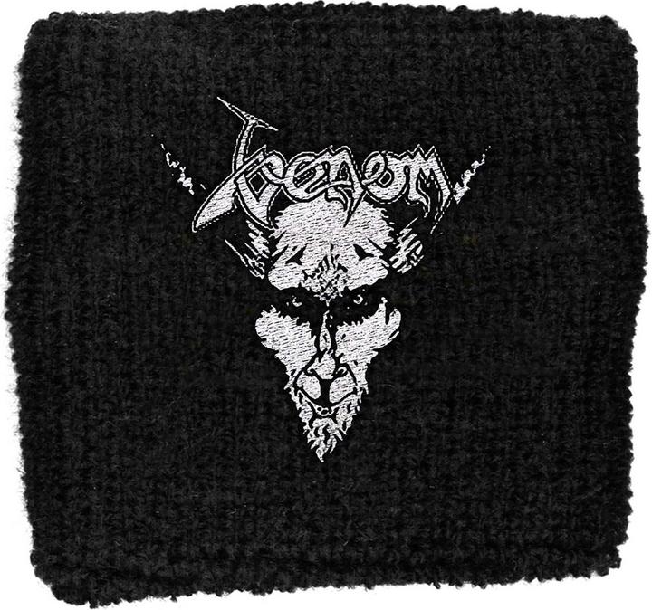 Venom Black Metal Stoffarmband (20% Elastan, 80% Baumwolle)