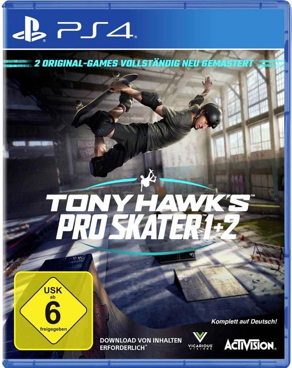 Produktbild Activision Tony Hawks Pro Skater 1+2 Remastered (PS4) DE-Version (PS4, DE)