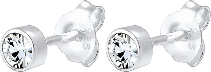 Produktbild Elli Kristall Ohrstecker, Solitär-Ohrring (Glaskristall, 925 Sterling Silber)