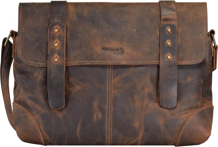 Immagine prodotto Greenland Nature Borsa a tracolla classica in pelle 36 cm
