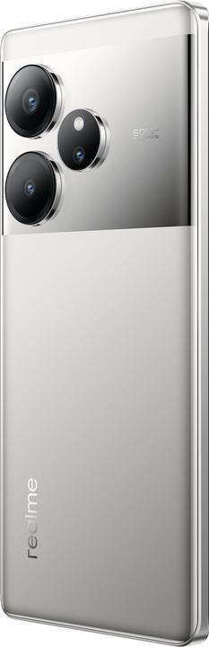 Productafbeelding realme GT6 (256 GB, Vloeibaar Zilver, 6.78", Dubbele SIM, 5G)