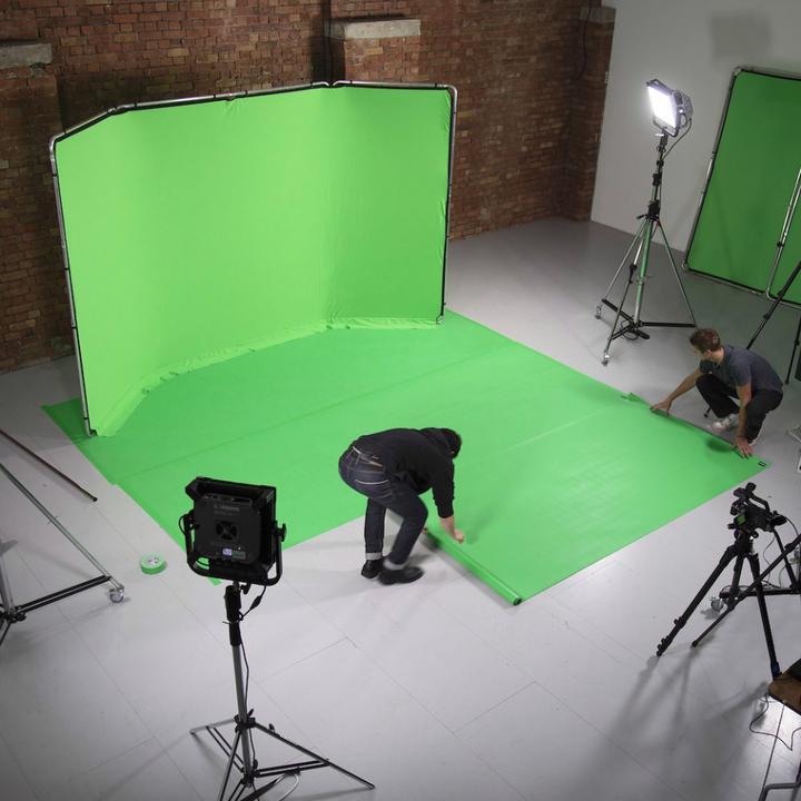 Produktbild Manfrotto Vinyl Floor 1.37x4m Ch/Green (137 cm, 400 cm)
