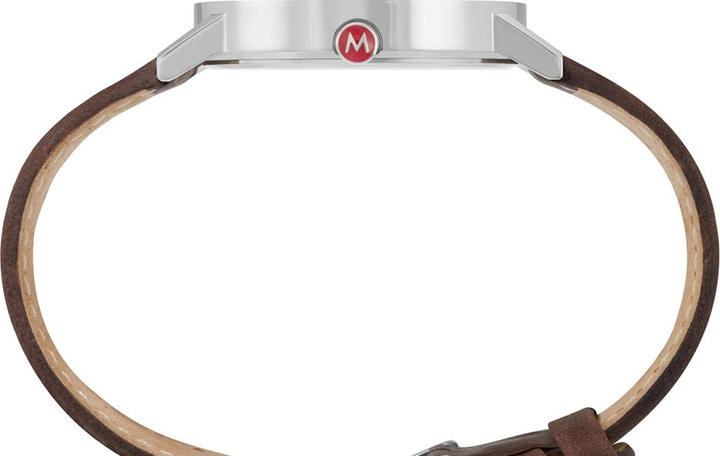 Actual product image Mondaine Classic - Vegan polished (Analogue wristwatch, Swiss made, 40 mm)