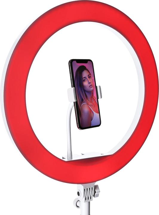 Actual product image Rollei LUMIS Slim RGB Ring Light White