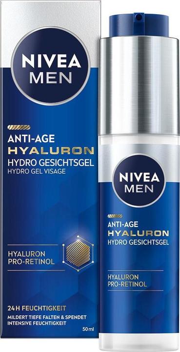 NIVEA Gel Viso Anti-Age Hyaluron Hydro (50 ml, Gel viso)