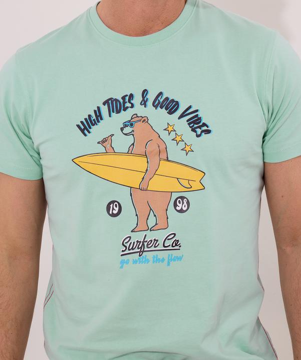 Actual product image Joe Browns Surfer Bear Graphic Short Sleeve T-Shirt (M)