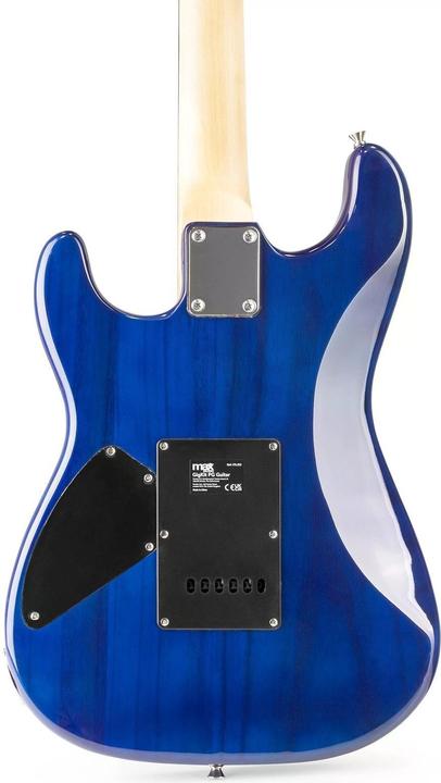 Produktbild Max E-Gitarre GigKit Quilted Style Blau (E-Gitarre, Holz)