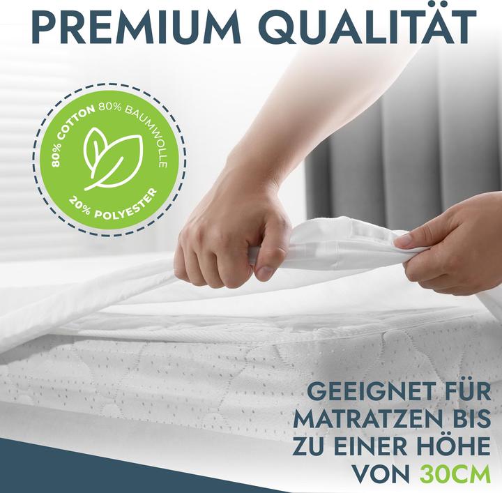 Produktbild Mara Vital Baumwoll Matratzenschoner (200 x 220 cm)