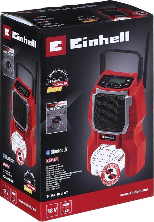 Produktbild Einhell TC-RA 18 Li BT (FM, AM, Bluetooth)