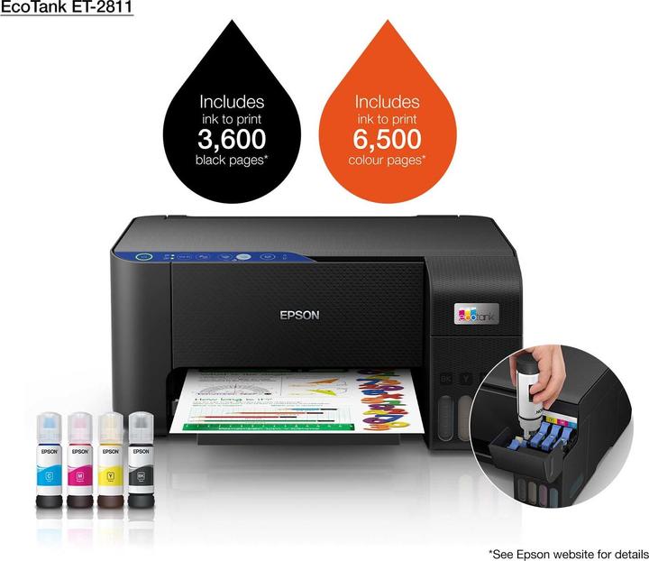 Productafbeelding Epson EcoTank ET-2811 (Inktreservoir, Kleur)