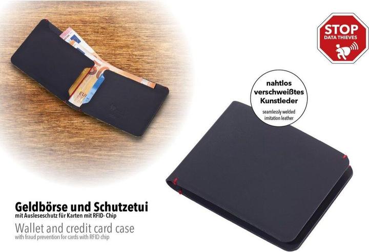 Actual product image Troika Slim Wallet Black