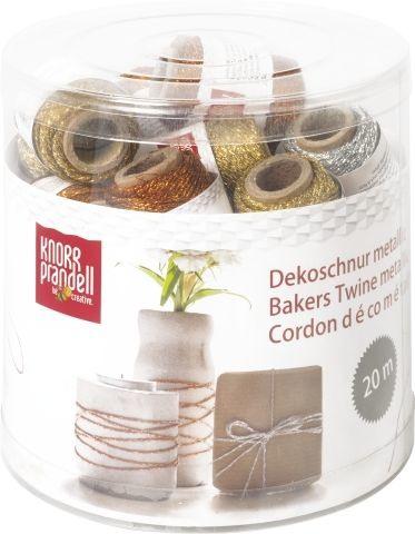 Produktbild Knorr Prandell KNORR Deko Schnur 13.5x14.1cm 216266199 multicolor 20m