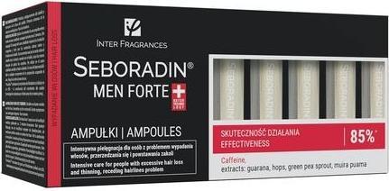 Image du produit Seboradin Ampoules de sérum pour la croissance des cheveux pour hommes 5.5ml - Pack de 14 (77 ml)