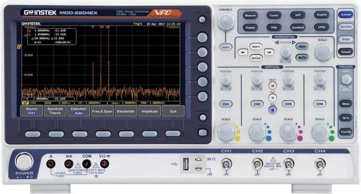 Actual product image GW Instek Mixed domain oscilloscope (CAT I)