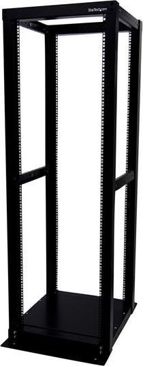 Produktbild StarTech 36HE verstellbares 4 Pfosten Open Frame Rack / Schrank (36 HE, 19 Zoll Rack)