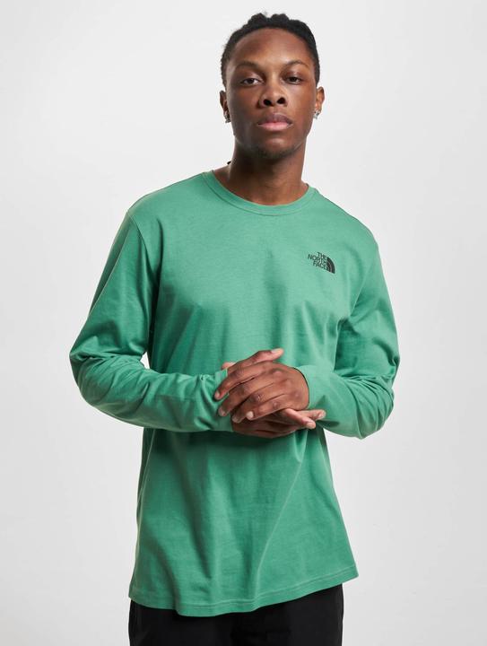 Actual product image North Face L/S Red Box Tee (S)