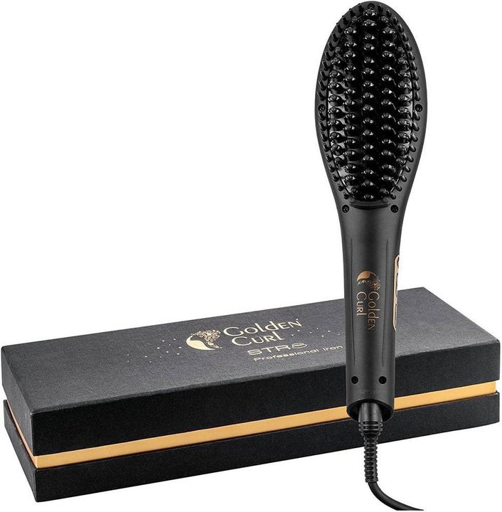 Produktbild Golden Curl STR8 Glättbürste, Black