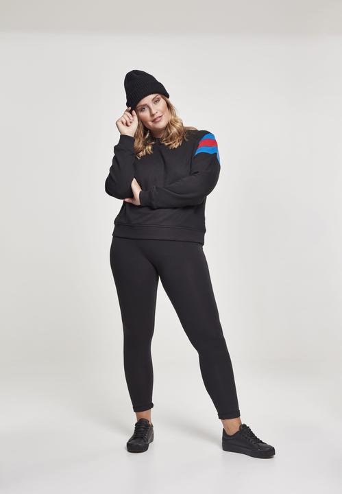 Immagine prodotto Urban Classics Girocollo con maniche a strisce da donna (4XL)