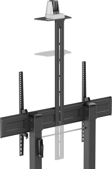Actual product image Manhattan Multimedia TV-Ständer auf Rollen, werkzeuglos höhenverstellbar, für 60" bis 120" Grossbildschirme (120", 120 kg)